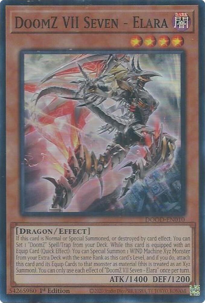 DoomZ VII Seven - Elara - Super Rare