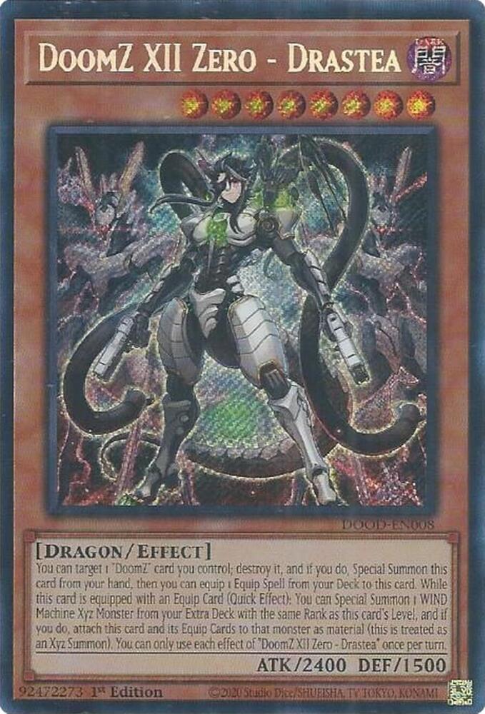 DoomZ XII Zero - Drastea - Secret Rare